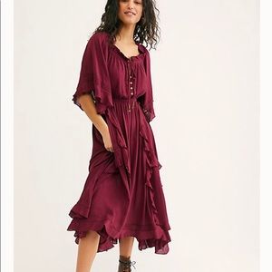 ISO Free People Beach Bliss Maxi in blue XS